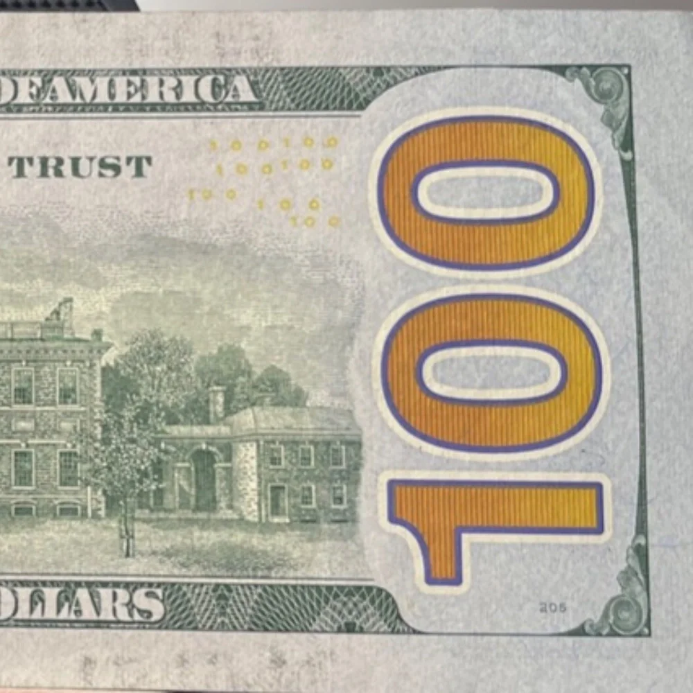 $100 Dollar lucky 711 2017A Fancy Ser. # Pk 711 20646H   #205789156961